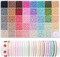 3mm Seed Beads Matte, 39 Colors Frosted Seed Beads for Bracelet Making, Friendship Bracelet Beads for Girls Adults, Small Beads for Jewelry Making DIY Craft